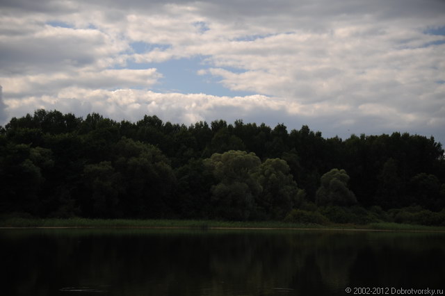 На водохранилище